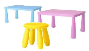 Kids' Mini Tables and Stools